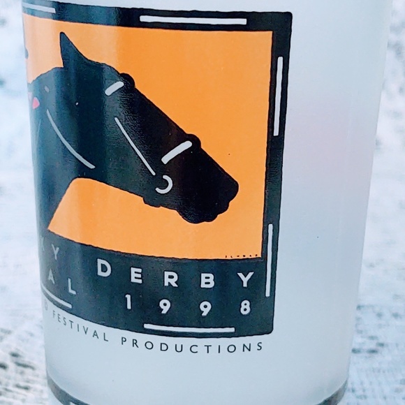 VINTAGE COLLECTIBLE OFFICIAL PEPSI 1998 KENTUCKY DERBY FESTIVAL GLASS 5.25" - Picture 8 of 10